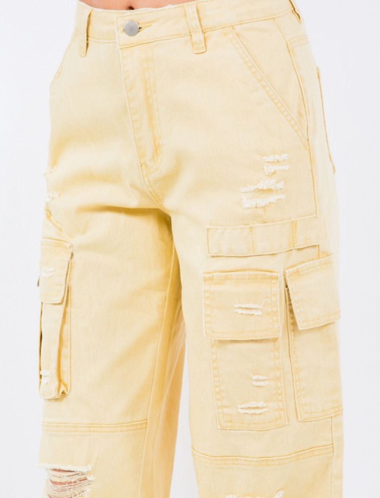 Yellow Cargo Pants