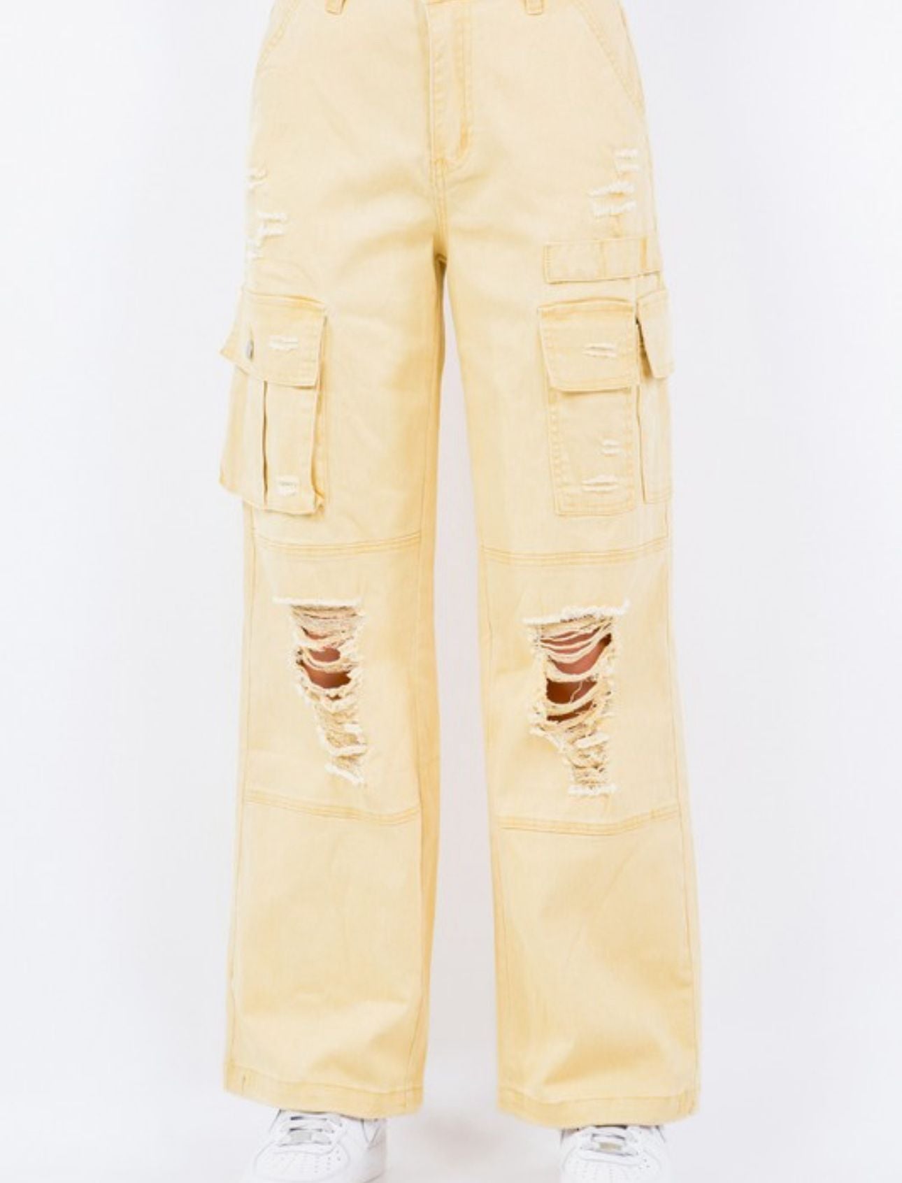 Yellow Cargo Pants
